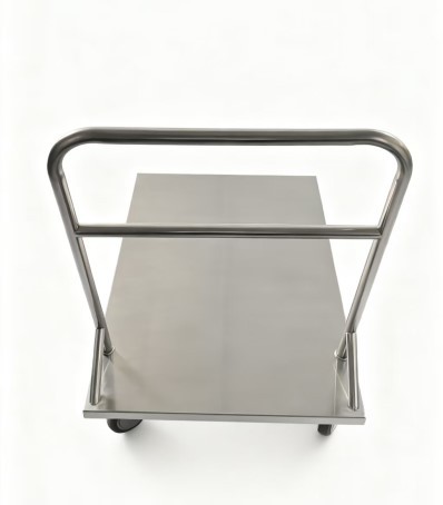 长春不锈钢地平推车    b58--